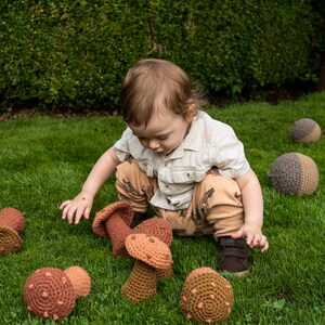 Amanita Strike Bowling Set Crochet Amigurumi Pattern image 8