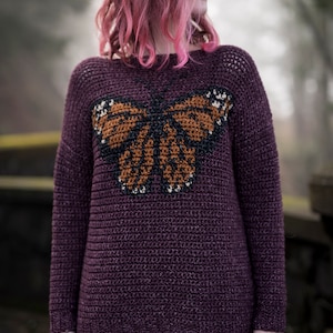 The Monarch Sweater Crochet Pattern image 3