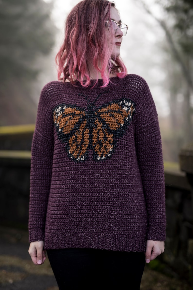 The Monarch Sweater Crochet Pattern image 3