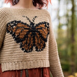 The Monarch Sweater Crochet Pattern image 4