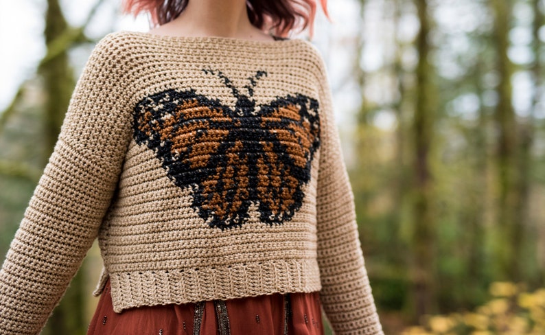 The Monarch Sweater Crochet Pattern image 4