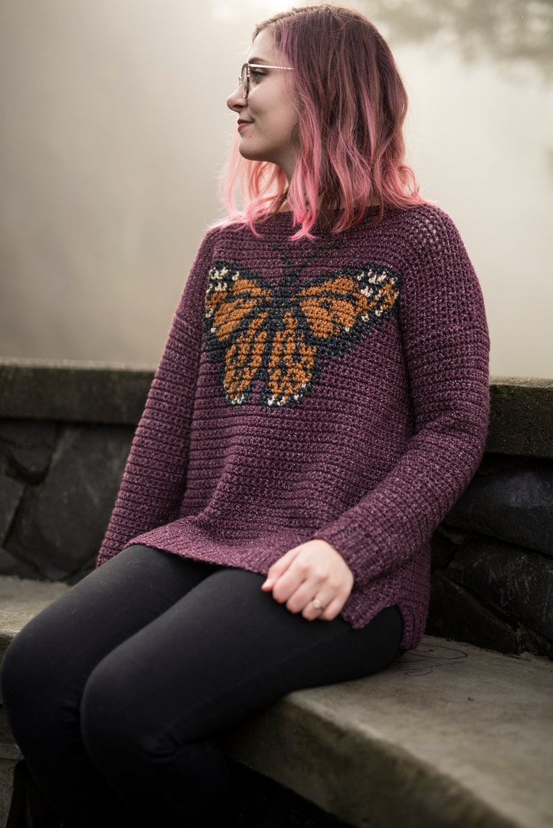 The Monarch Sweater Crochet Pattern image 7