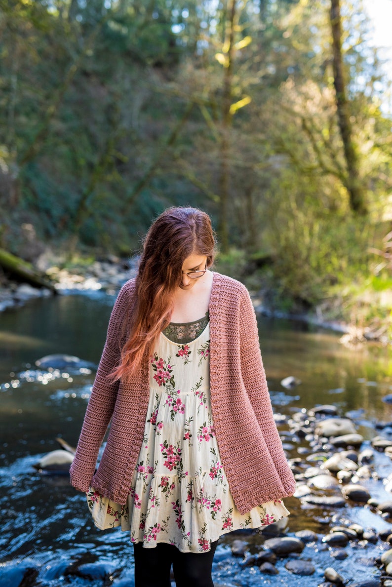 The Crossbill Cardigan Crochet Pattern image 4