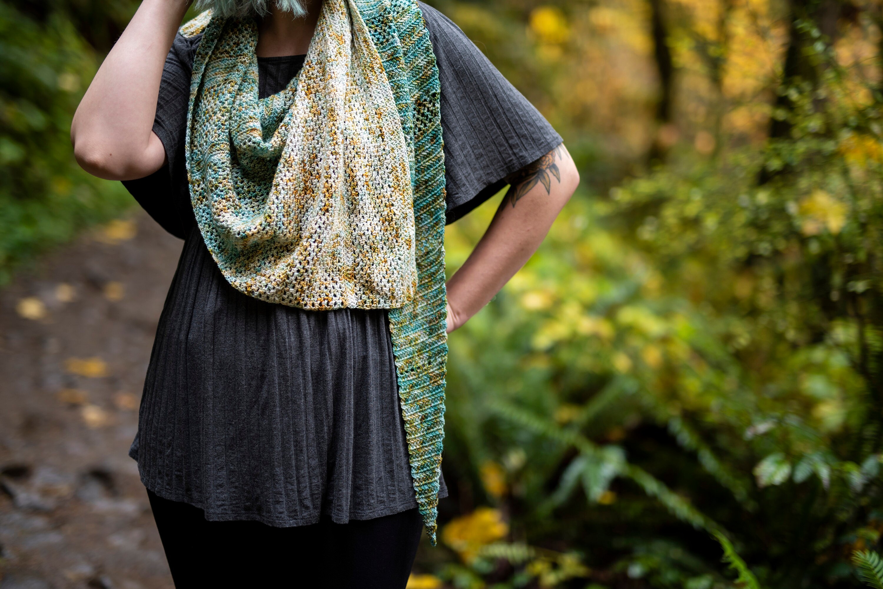 The Bunting Shawl Crochet Pattern