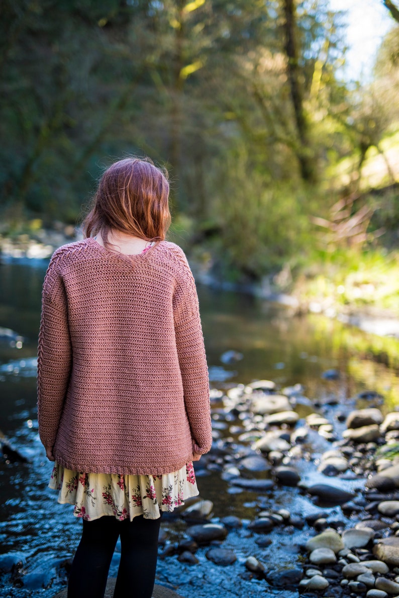 The Crossbill Cardigan Crochet Pattern image 3