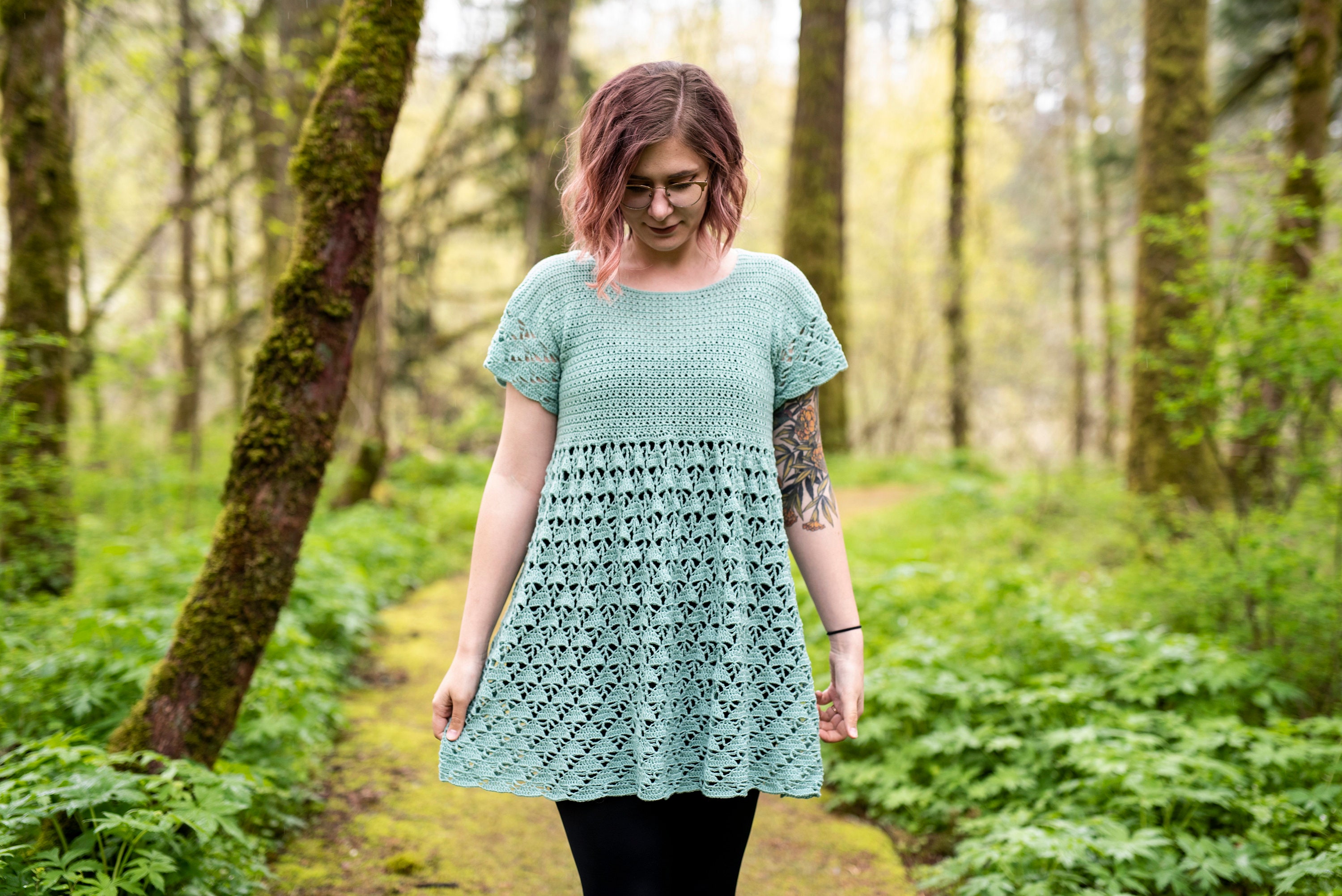 The Tern Tunic Dress Crochet Pattern - Etsy
