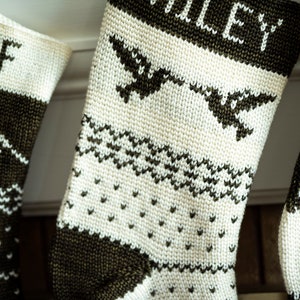 The Forest Fair Isle Stocking Crochet Pattern image 2