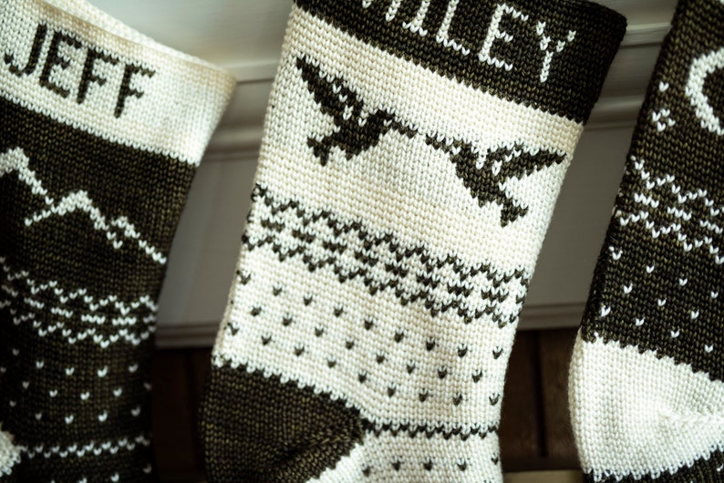 The Forest Fair Isle Stocking Crochet Pattern image 2