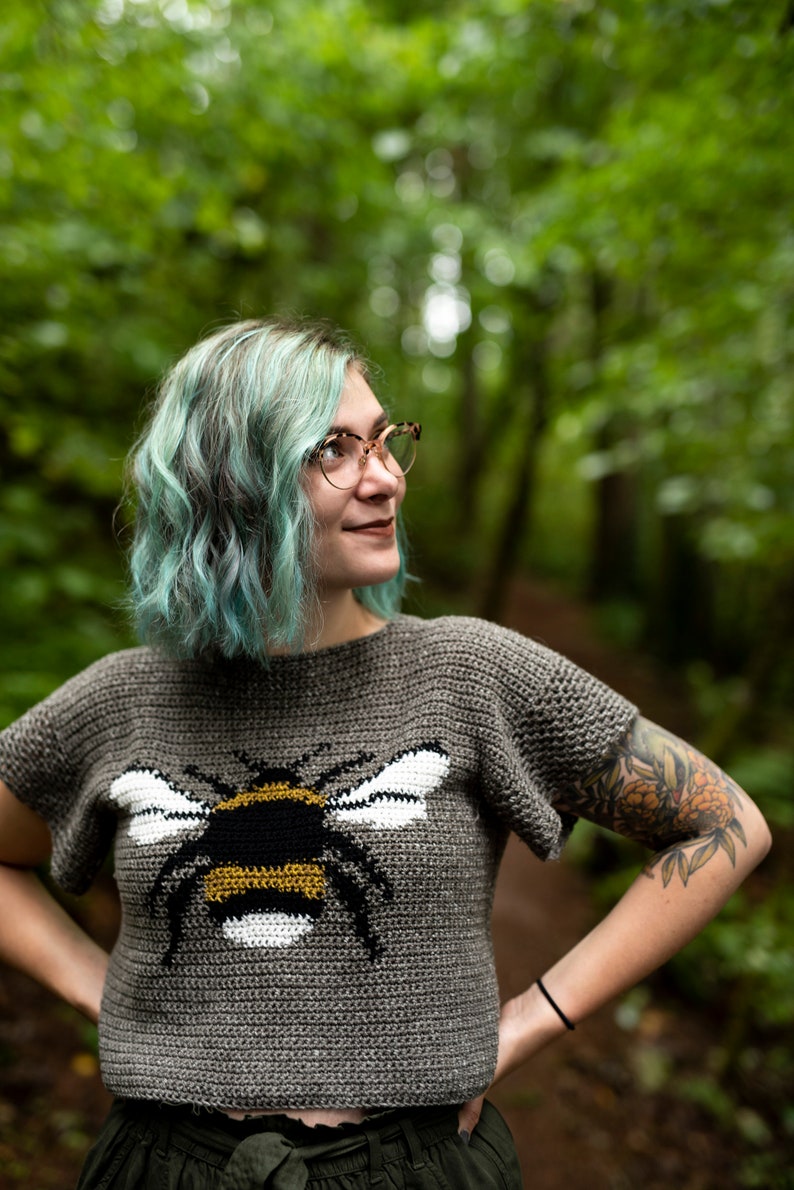 The Bumble Tee Crochet Pattern image 1