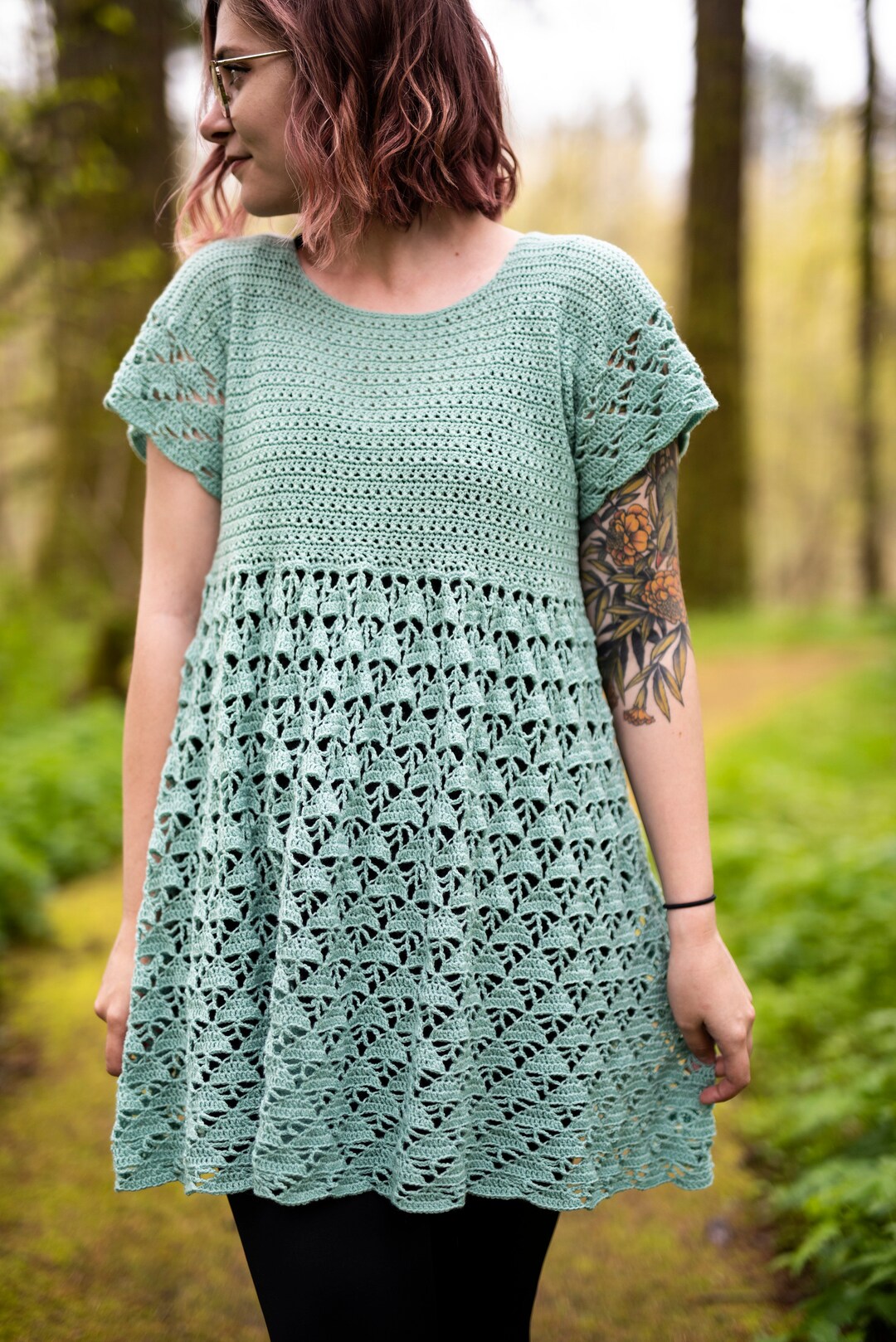 The Tern Tunic Dress Crochet Pattern -  Canada