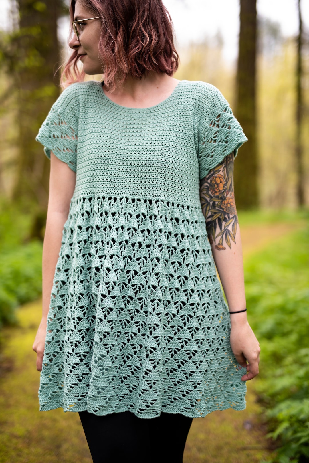 The Tern Tunic Dress Crochet Pattern -  Canada