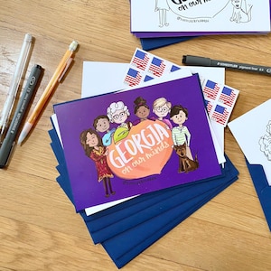 Cartes postales « Enlevez le vote » de Géorgie