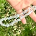 crystal phone charm healing crystals phone strap gemstone phone charm beaded phone strap charm bead phone chain Y2K phone case opalite charm