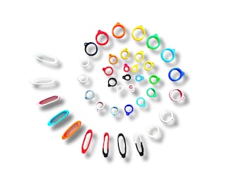 Personalized Vape Pen Anti-Loss Silicone Ring Holder with Lanyard