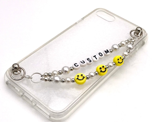 Mini Phone Hook Smiley Cute Phone Charm Kawaii Phone Charm Custom