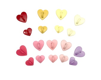 Heart Phone Charm Hook, Adhesive Phone/Kindle Case Hanger