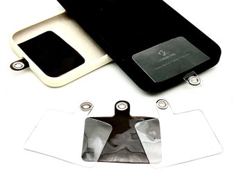 Phone Lanyard Connector Card, Phone Charm Patch, Universal Fit