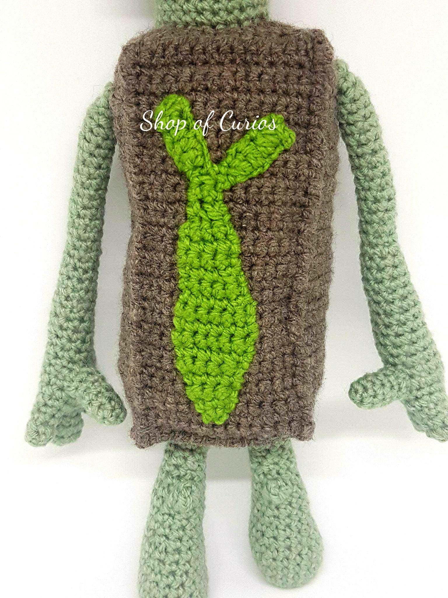 Handmade Crochet Boxtroll Fish - Etsy