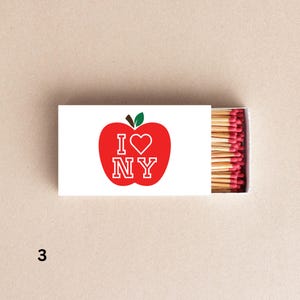 Custom New York Matchboxes