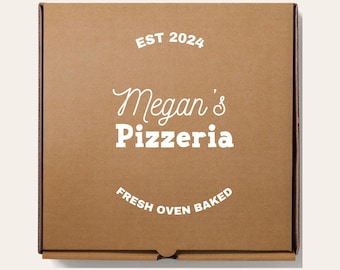 Custom Pizza Box Label Pizza BoxLabel For Party Pizza Box Custom Label