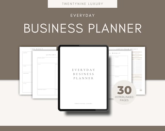 Digital Everyday Business Planner Everyday Business Planner Digital Notability and Goodnotes