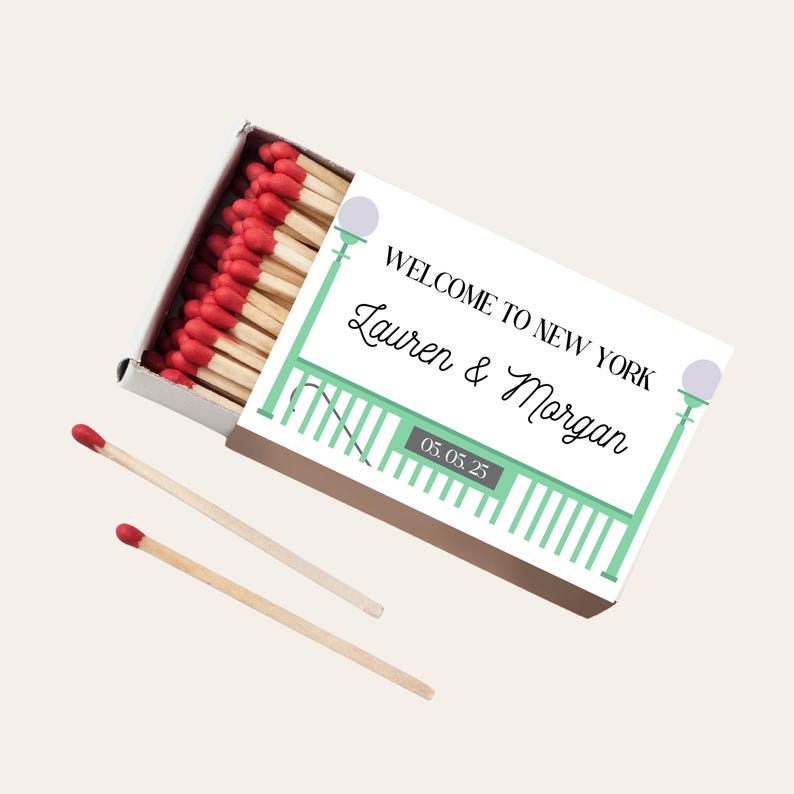 Custom New York Matchboxes