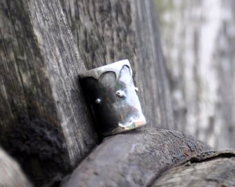 Brokk - 925 sterling silver beard bead || inner diameter 7mm || Viking or Dwarvish beard ring