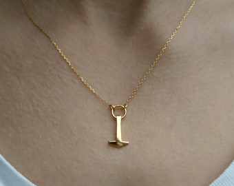 Jötunn Mjöllnir - delicate feminine Thor's hammer necklace - statement necklace