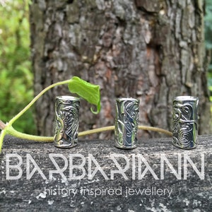 Elessar Sterling Silver Beard Bead 5 Mm Inner Diameter Etsy