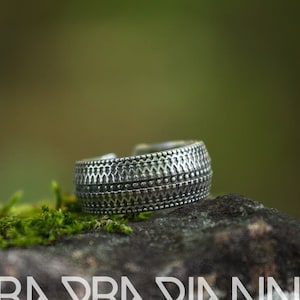ULF Viking adjustable ring from Galloway hoard - museum replica - solid sterling silver (925)