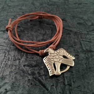 Turul - Hungarian eagle pendant - museum replica - bronze