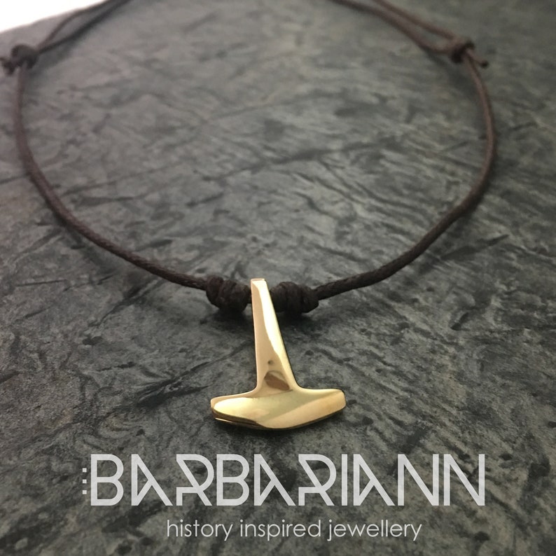 XL Thor's Hammer From Tissø Museum Replica Solid Etsy