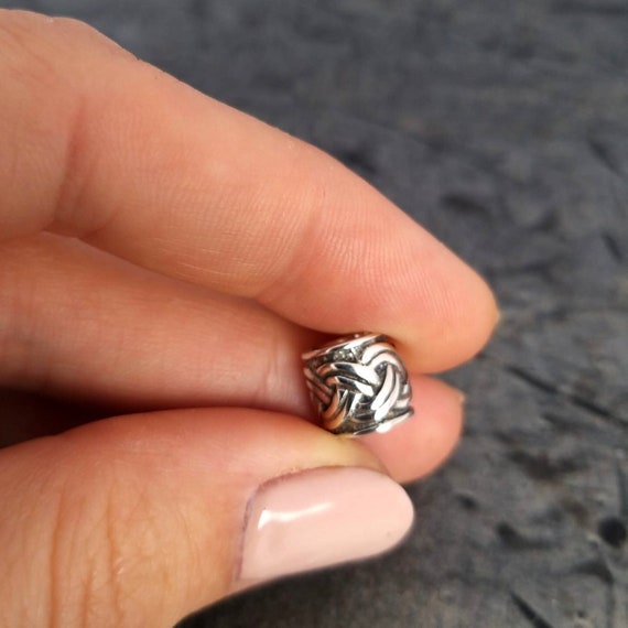 Viking Beard Bead - Sterling Silver