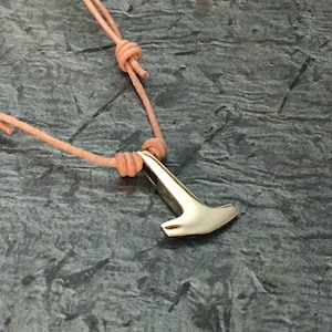 Tissø Mjöllnir - XL Thor's hammer, museum replica - solid bronze handmade Viking amulet