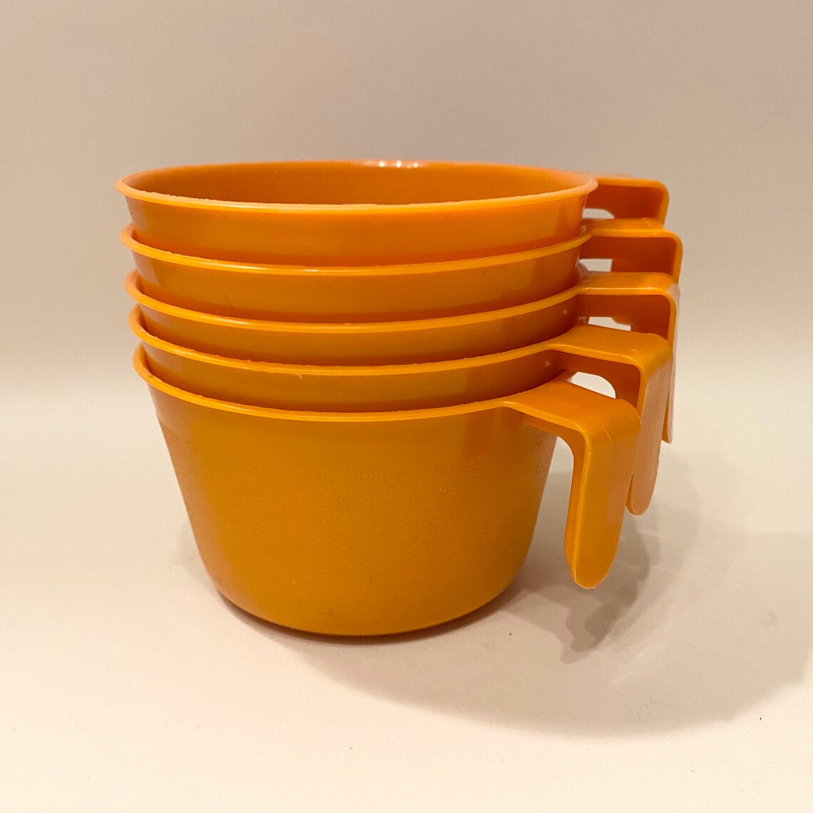 Vintage Plastic Camping Cups and Plates Bundle Etsy