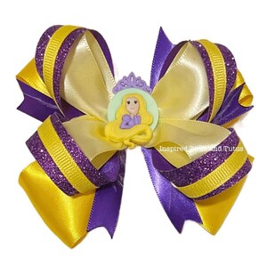 Tangled Inspired Hair Bow