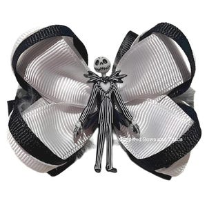 Jack Inspired Mini Hair Bows