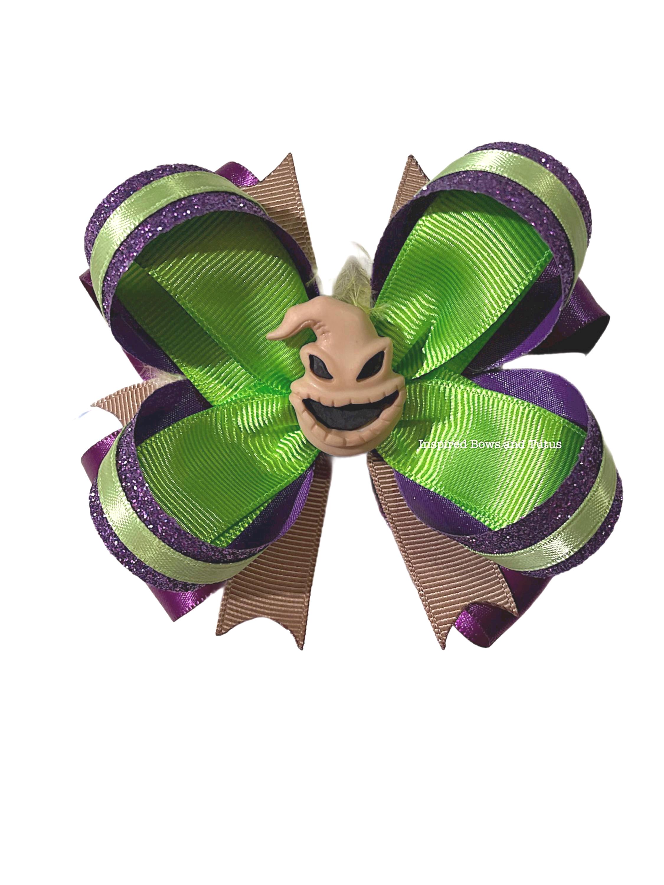 Well, well, well, Large Halloween Inspired Hair Bow