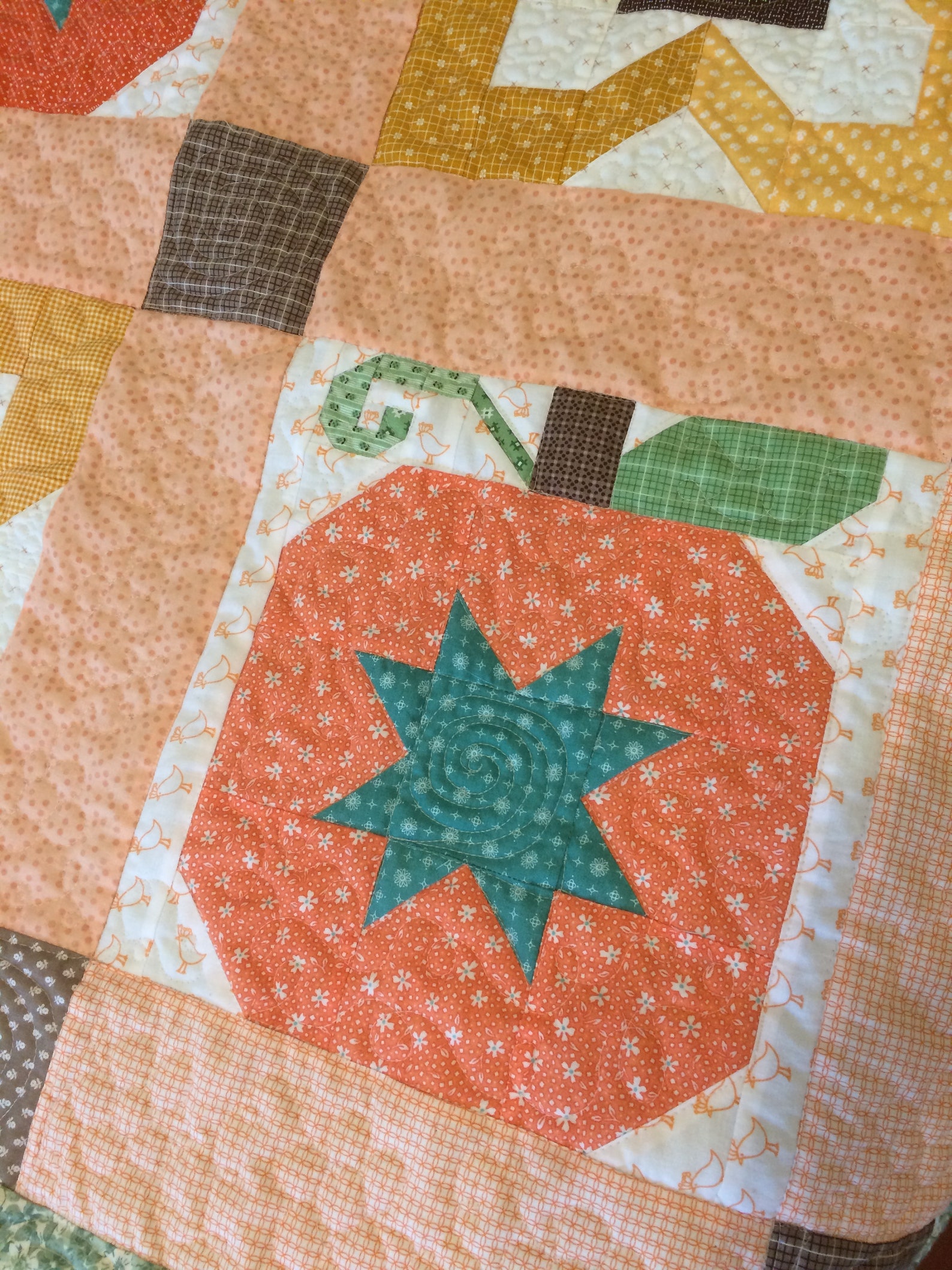 Sunflowers and Pumpkins Quilt/quilts for Sale/lori Holt Etsy