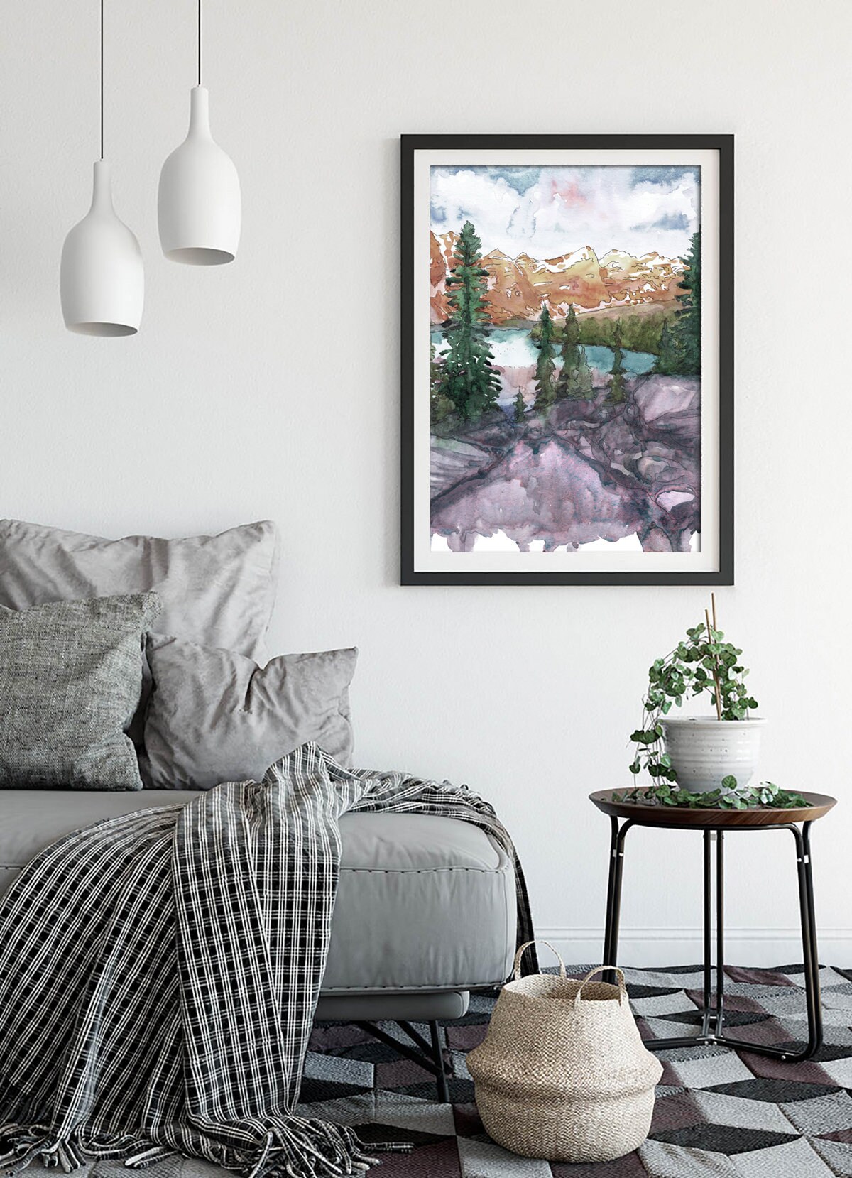 Colorado Rocky Mountain Wall Art National park Print Travel Etsy