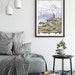 Armenia Art Mount Ararat Print, Watercolor Landscape Painting Khor ...
