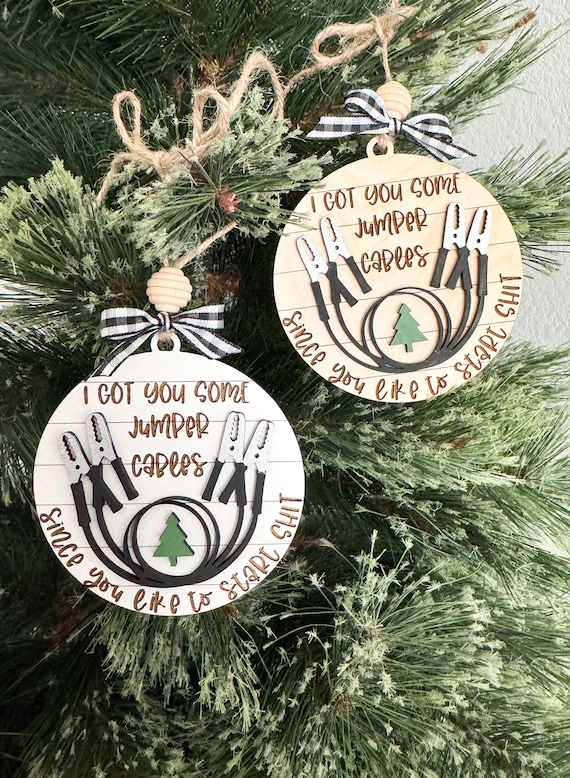 Jumper Cable Ornament*