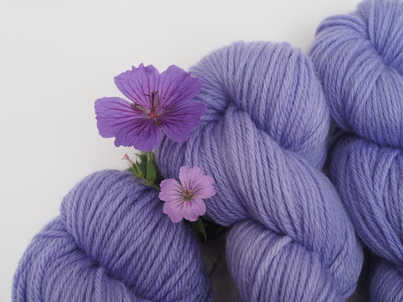 Perfect Sweater DK Weight Superwash Merino Yarn - Deep Lilac