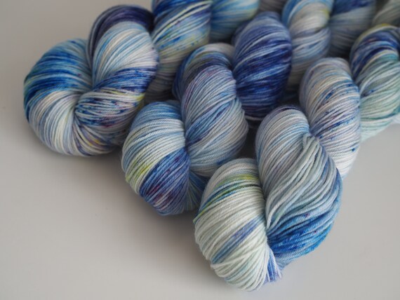 Delphinium Perfect Sock Merino Nylon Fingering Weight Yarn