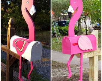 Flamingo Mailbox