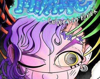 Into the Mirage – A Strange & Eerie Printable Coloring Book for the Unusual Mind | Digital Download