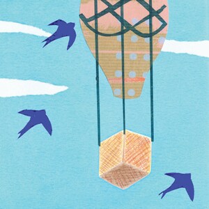 Pack of four assorted dreamy holiday cards.