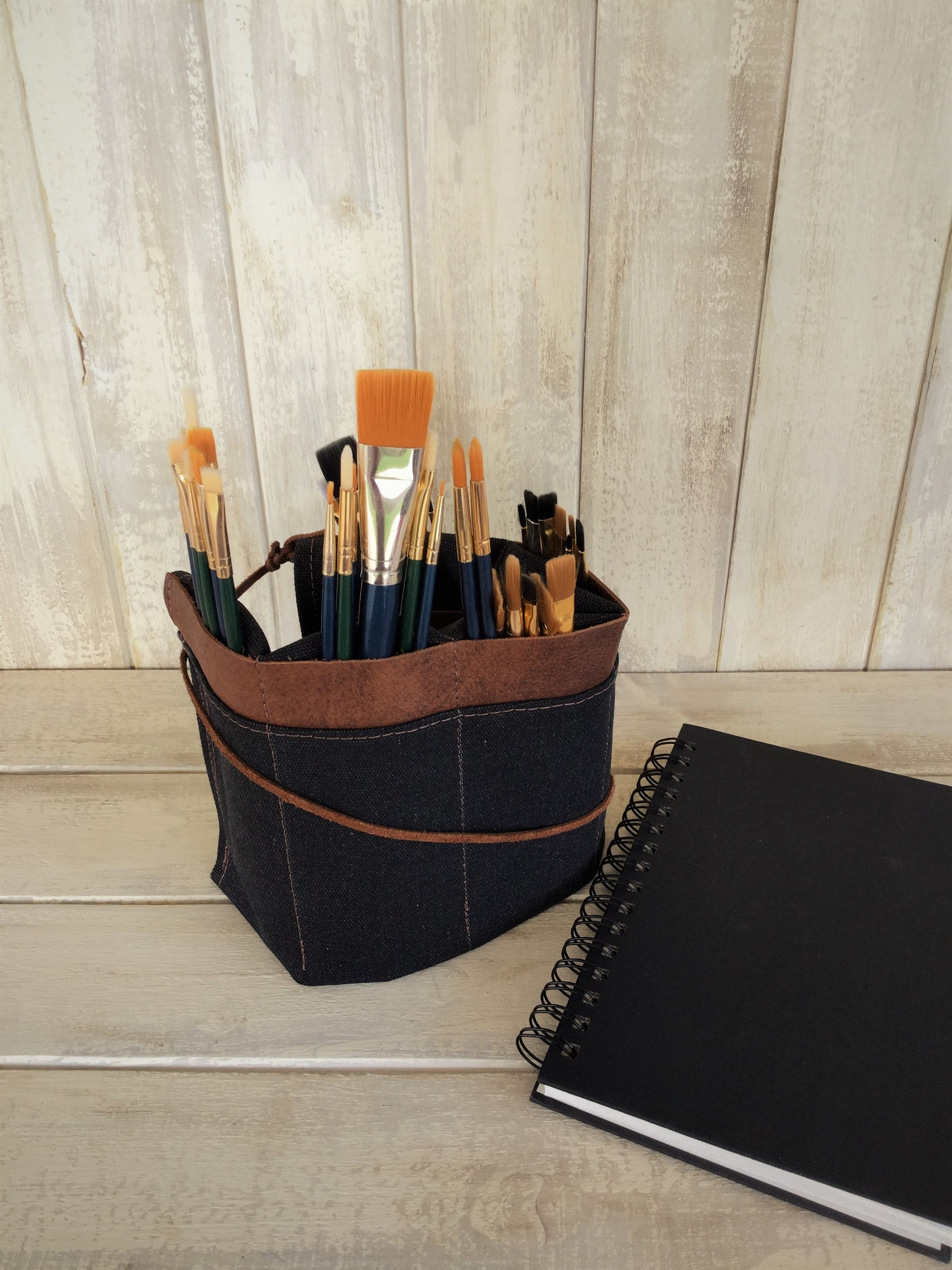 Paint Brush Roll, Artist Roll, Paint Brush Organizer, Artist pouch, Paint Brush Holder, Painters