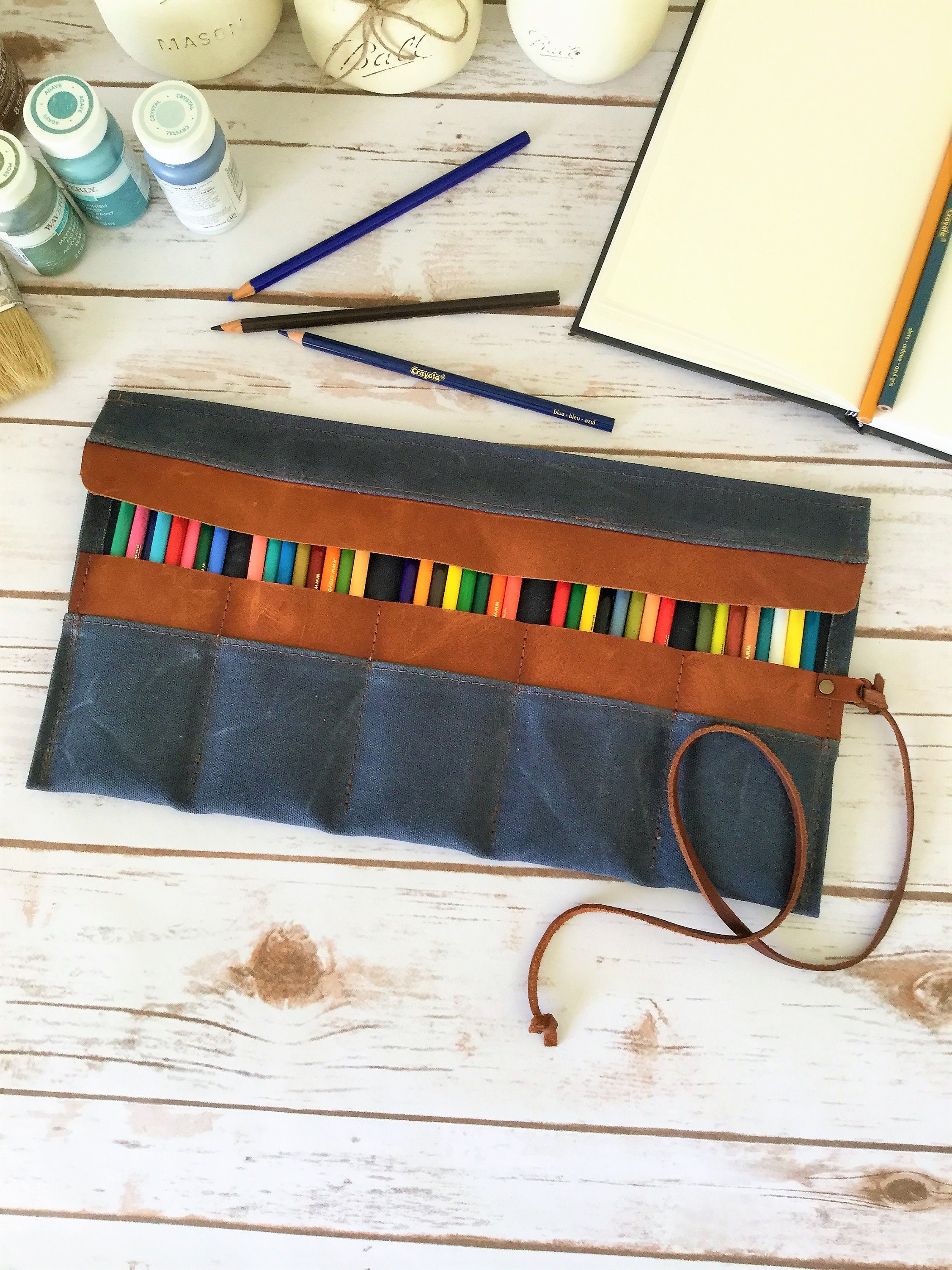 DIY Roll up Pencil case