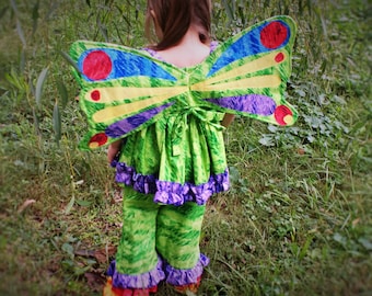 Kids Large Hungry Caterpillar Butterfly Wings Ready to ship